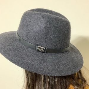 Lucky Brand Gray Wool Hat